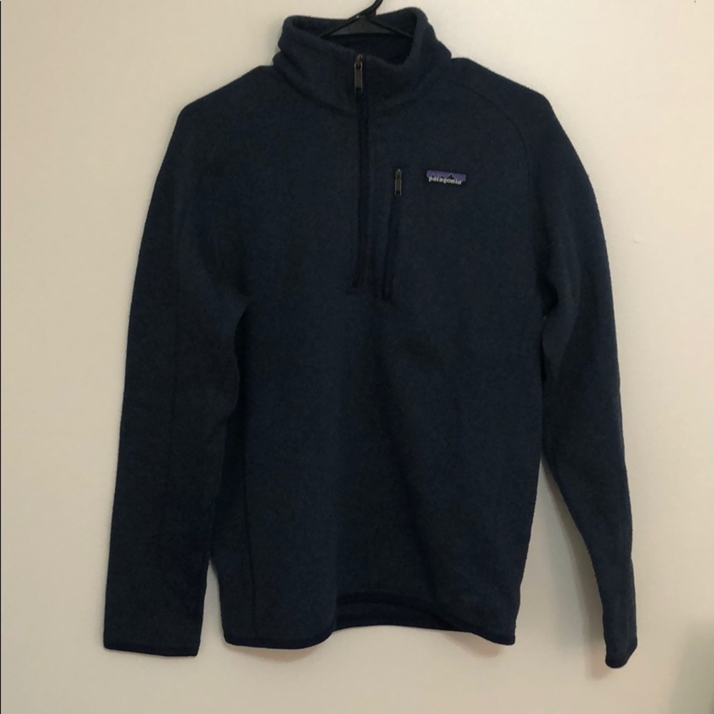 Patagonia 3/4 sweater (navy blue)